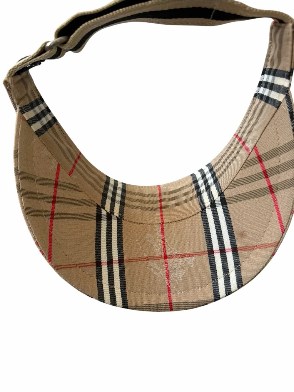 Burberrys Nova Check Golf Visor | Made in Italy